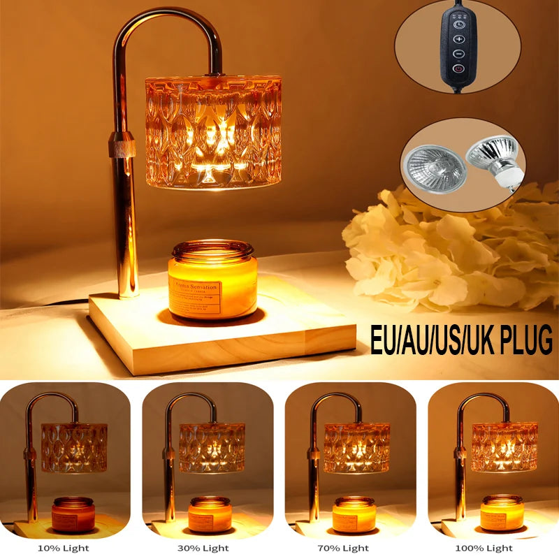 GlowMelt Dimmable Candle Warmer Lamp