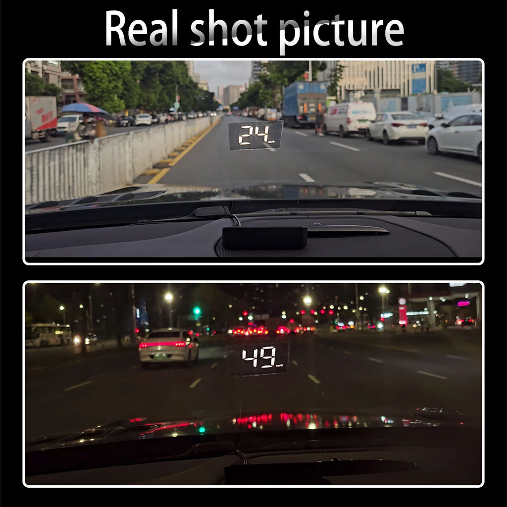SpeedView M2™ – Real-Time HUD GPS Driving Display