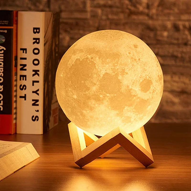 LED Moon Book Light