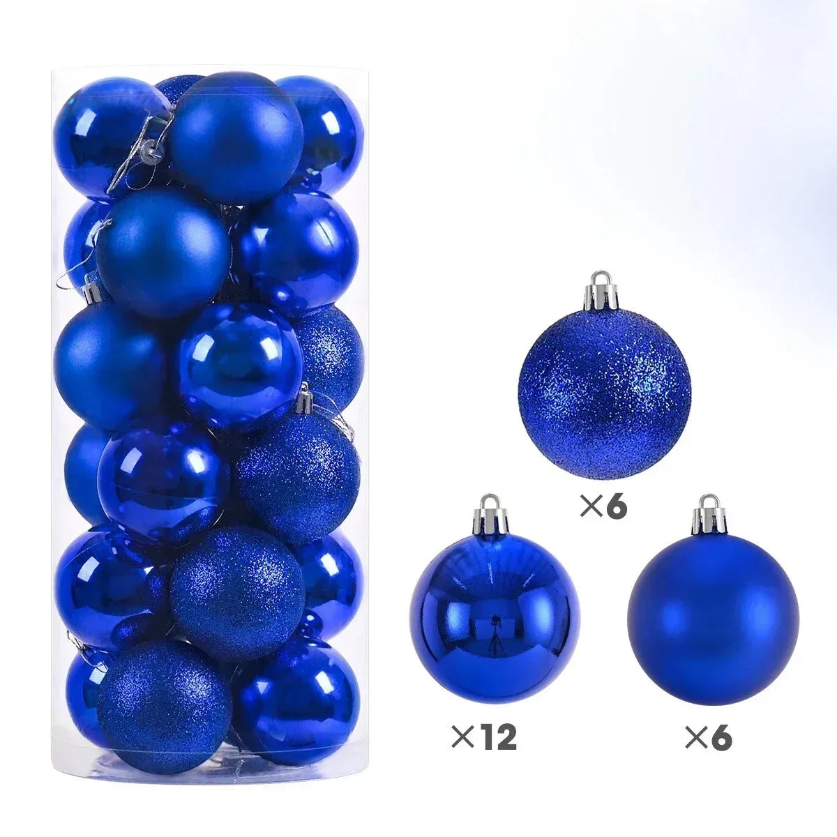 Christmas Tree Balls – 24PCS