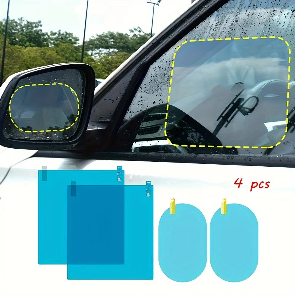 ClearView™ Mirror Film – Anti-Fog, Anti-Rain Nano Protection