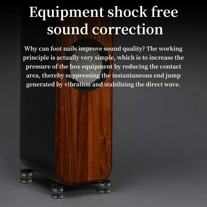 ShockPad™ Aluminium Speaker Pads