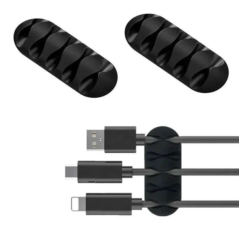 SnapWire Pro – Silicone Cable Organizer Clips
