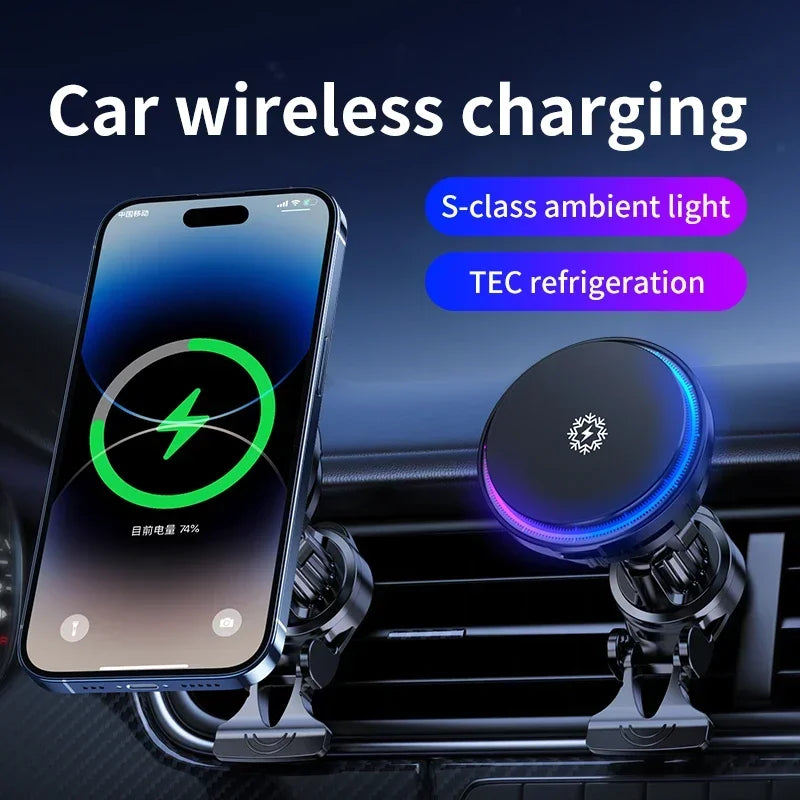 IceMagCharge™ – 30W Ice-Cooling Magnetic Car Charger