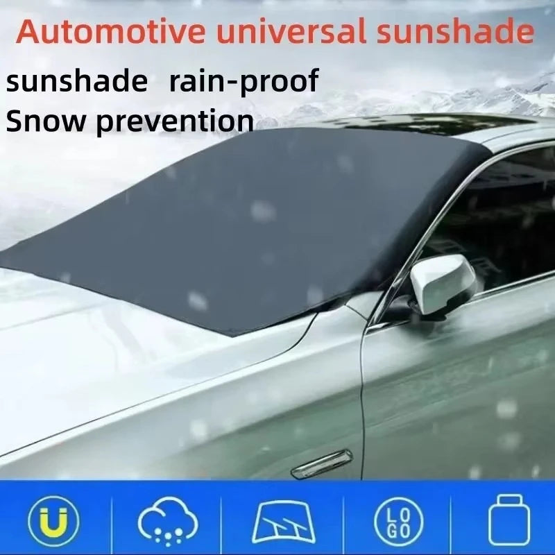 MagniShield™ – Magnetic Car Sun & Snow Cover