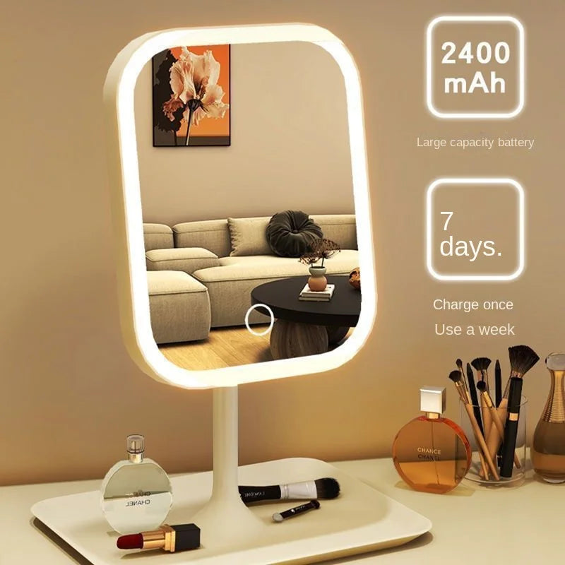 GlowVanity™ 3-Color LED Makeup Mirror