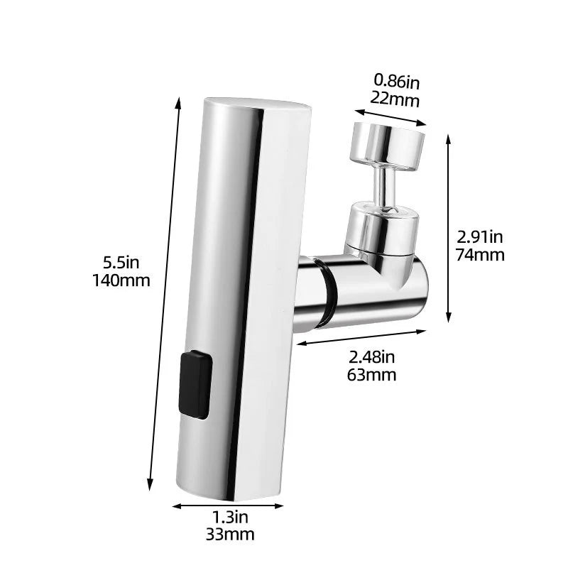 Kitchen Waterfall Faucet Booster™ – Stronger Flow, Cleaner Sink
