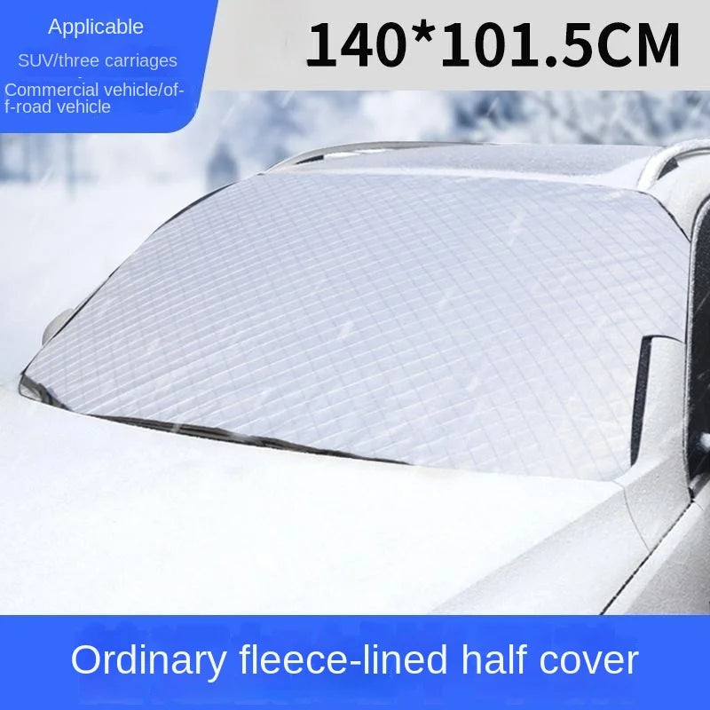 SnowShield™ – Magnetic Windshield Sun & Snow Protector