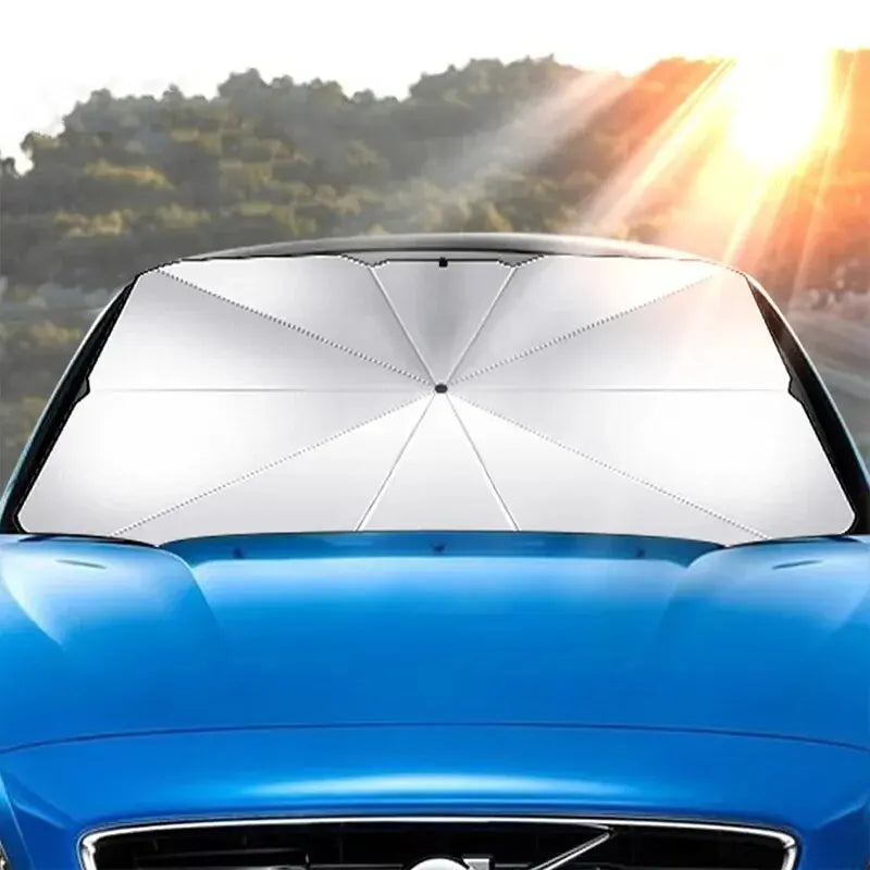 SunGuard™ Car Umbrella – Front Windshield Sunshade