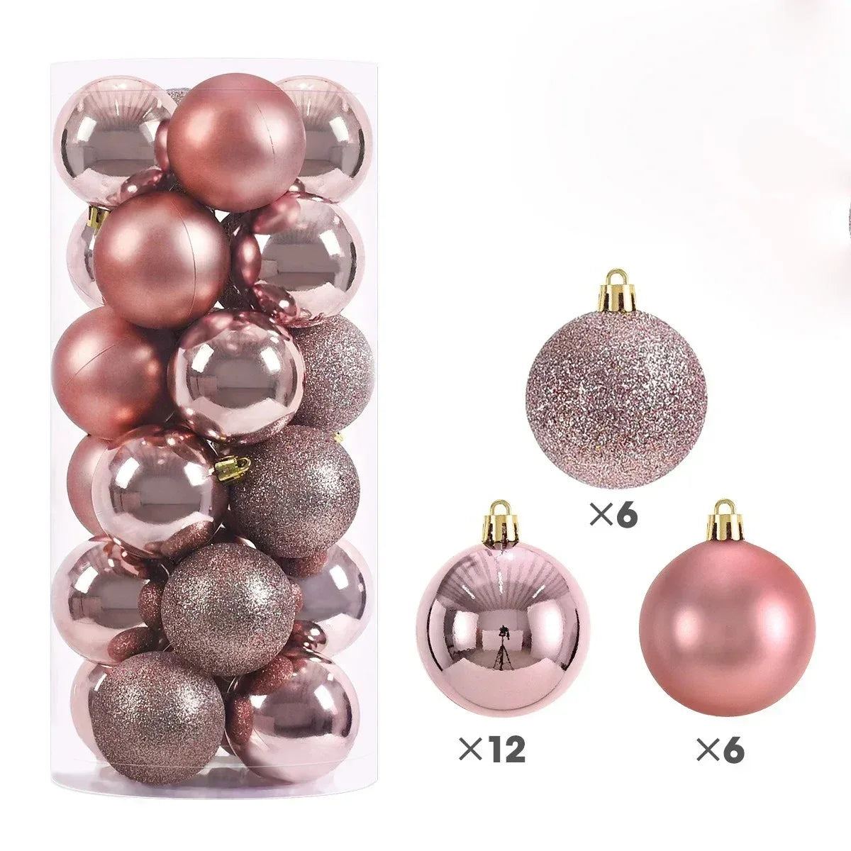 Christmas Tree Balls – 24PCS