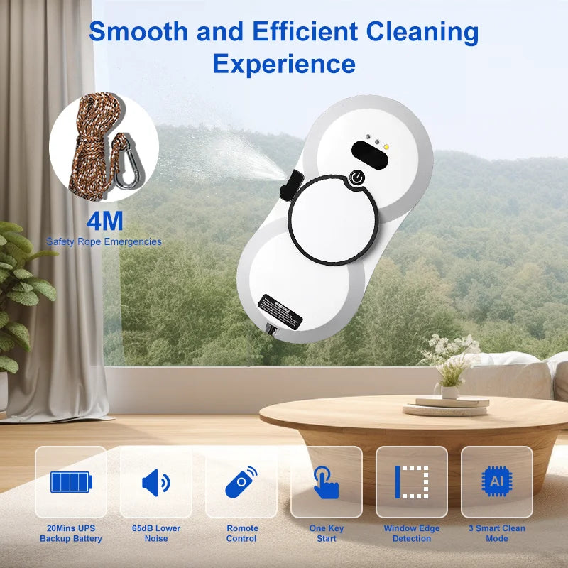 WindowBot Pro – Smart Window Cleaning Robot