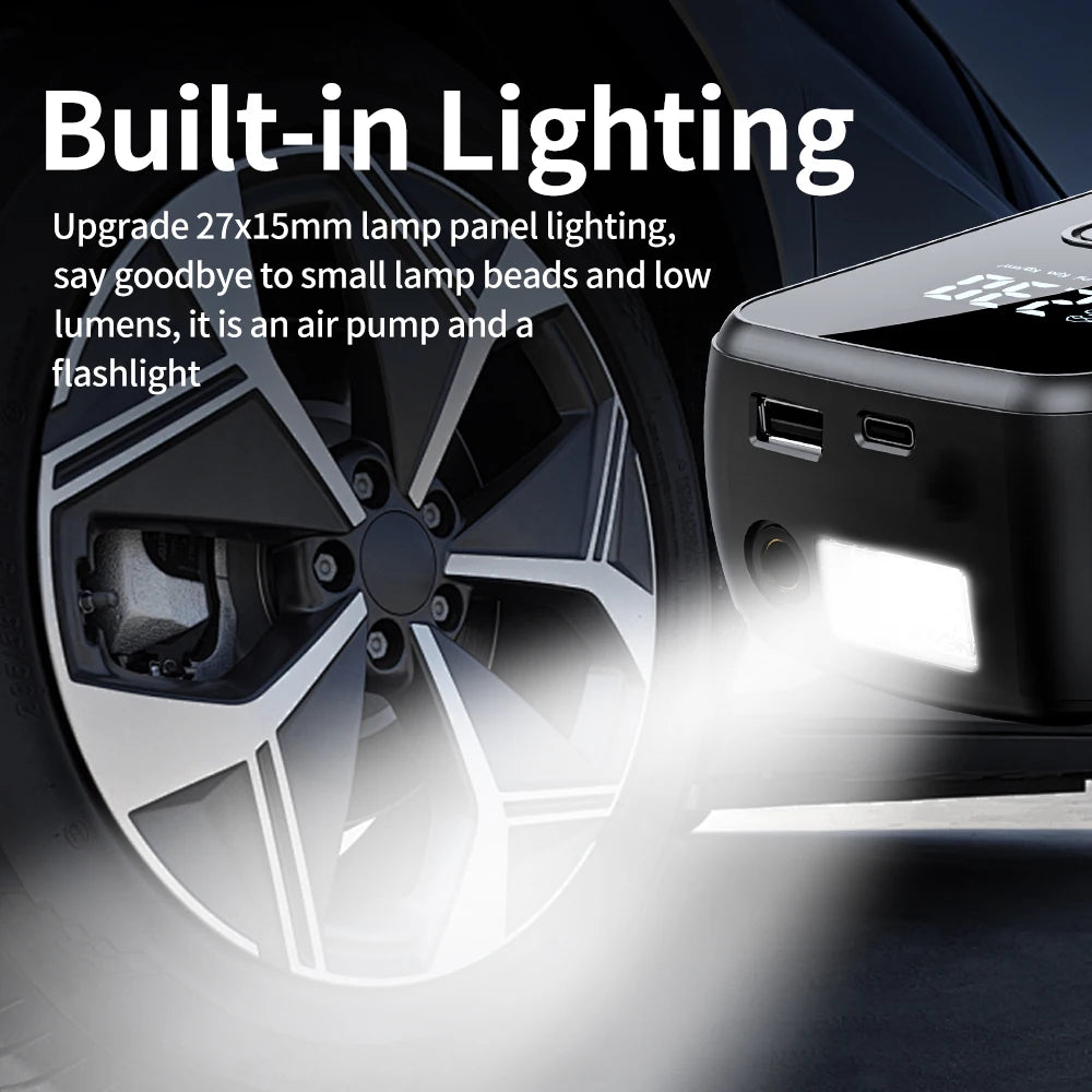 AirMax™ Portable Tire Inflator – Digital & Intelligent Pump