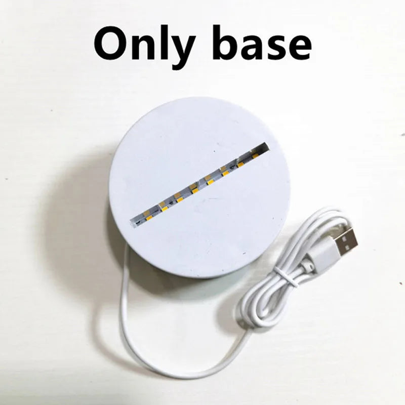 LoveGlow 3D Acrylic LED Lamp