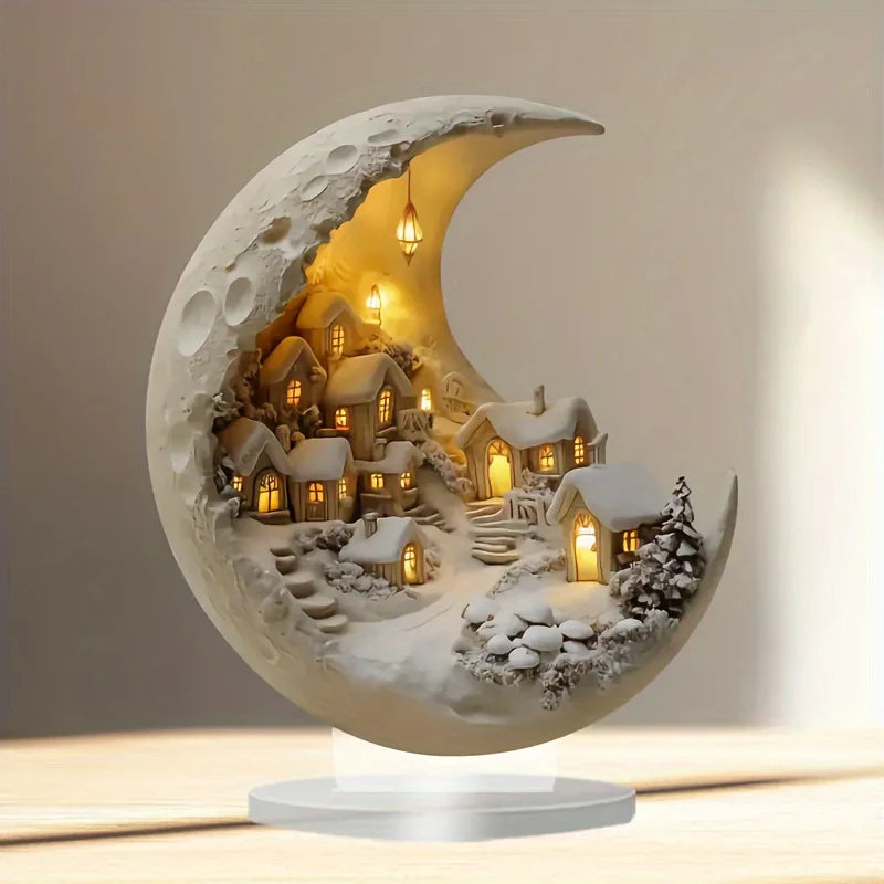 Moonhouse Christmas Desktop Ornament