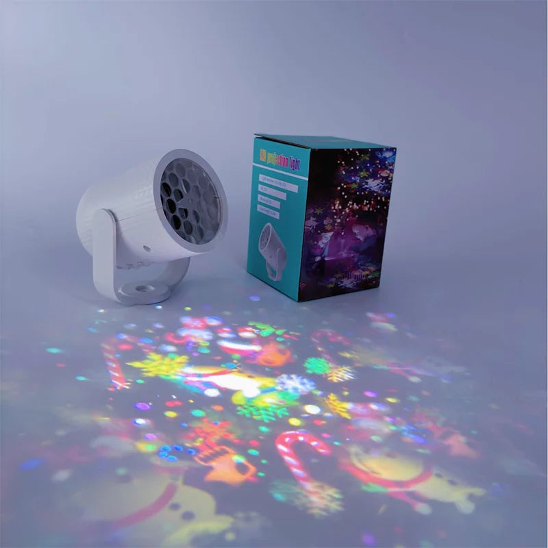 FestiveSnow LED Projector