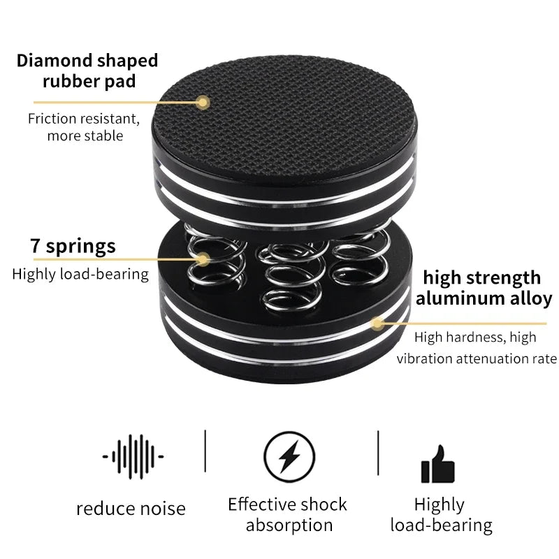 ShockPad™ Aluminium Speaker Pads