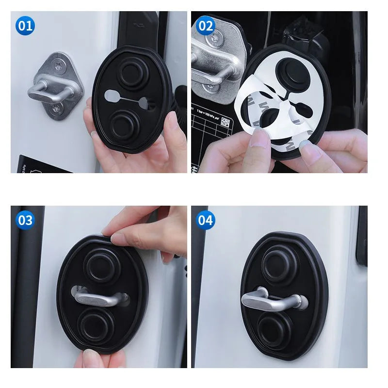 DoorSoft™ Silicone Cushion – Shockproof & Noise-Reducing Car Door Protector