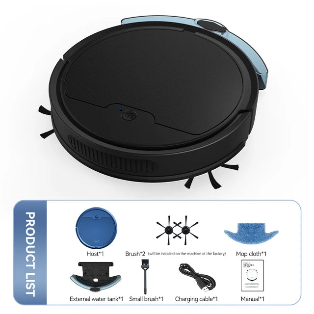 HomeVac Silence – Wireless Smart Vacuum Robot
