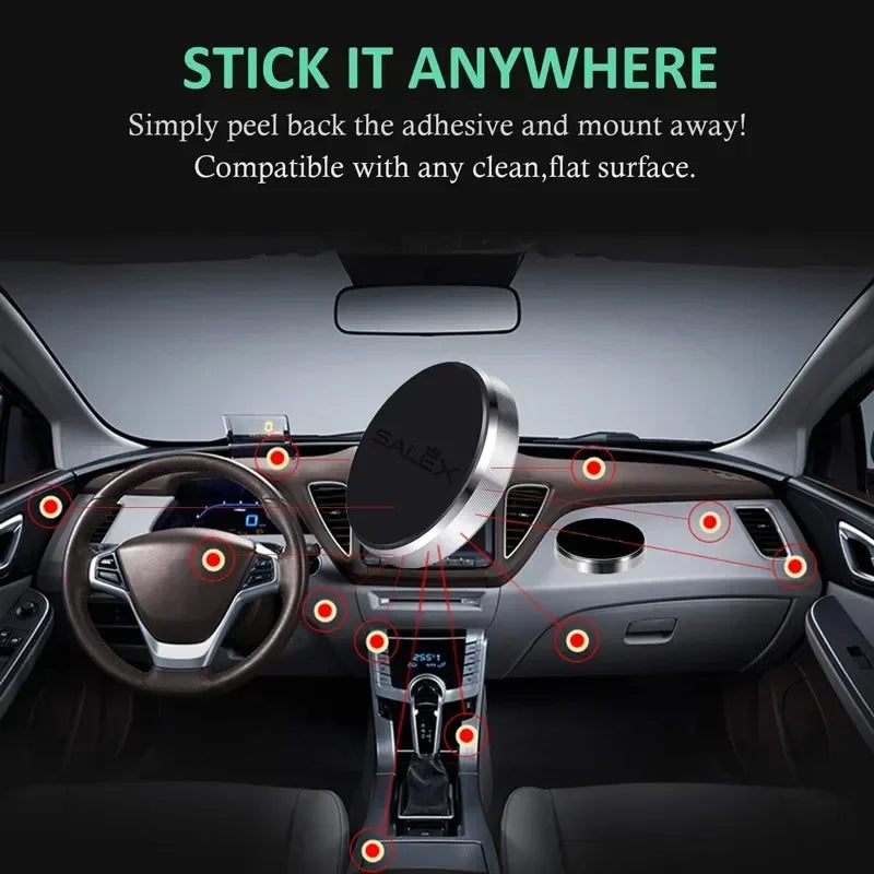MagnoHold™ Car Phone Holder – Secure, Universal Magnetic Mount