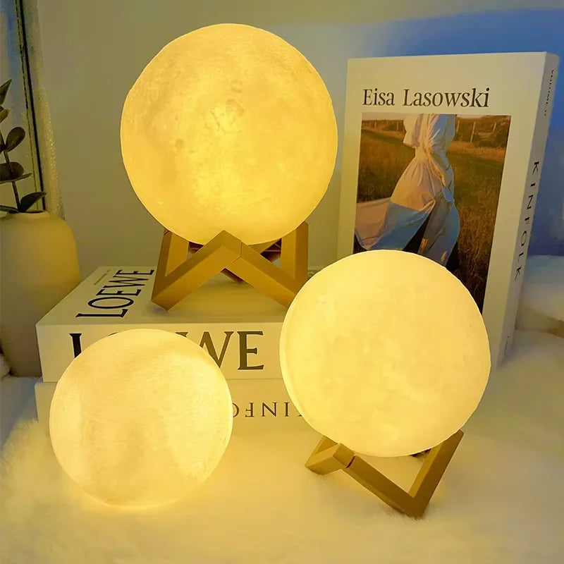 LED Moon Book Light
