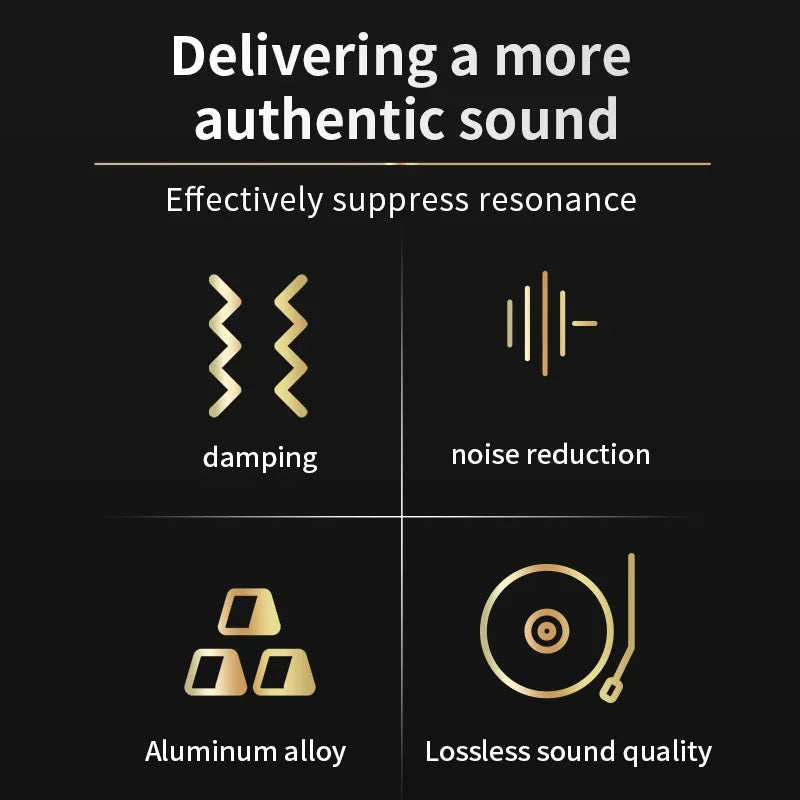 ShockPad™ Aluminium Speaker Pads