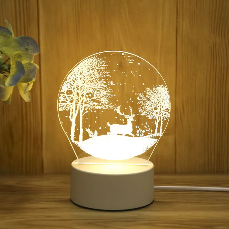 LoveGlow 3D Acrylic LED Lamp