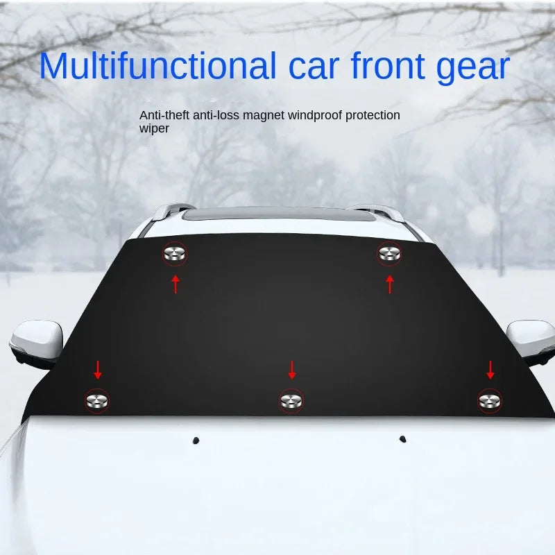 MagniShield™ – Magnetic Car Sun & Snow Cover