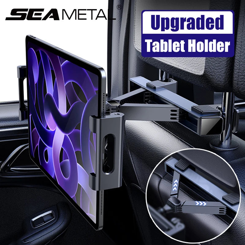 TabMount360™ – Universal Car Headrest Tablet Holder