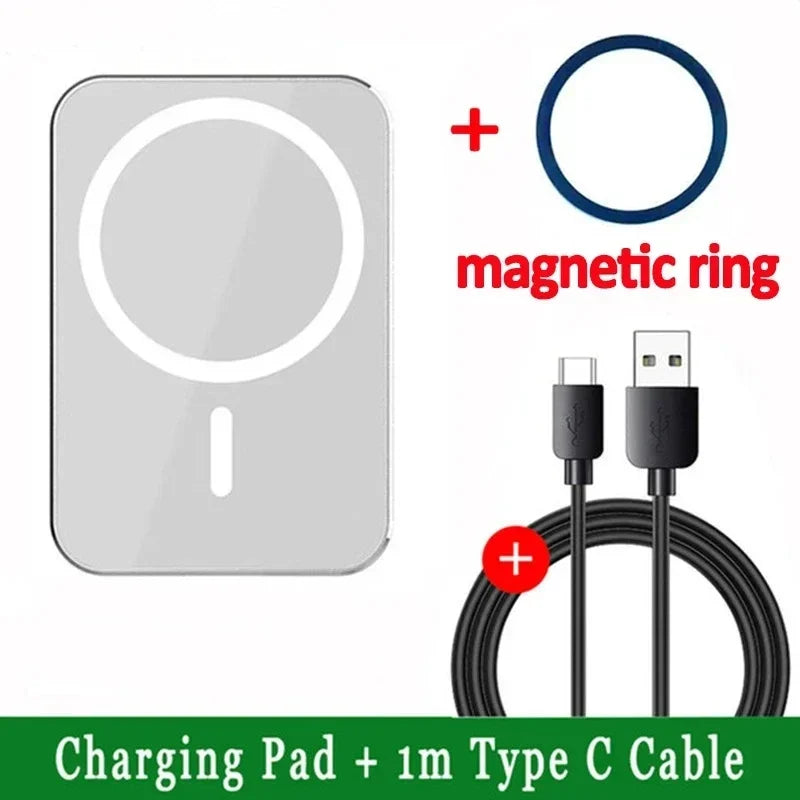 MagniMini™ – Compact Magnetic Wireless Car Charger & Holder