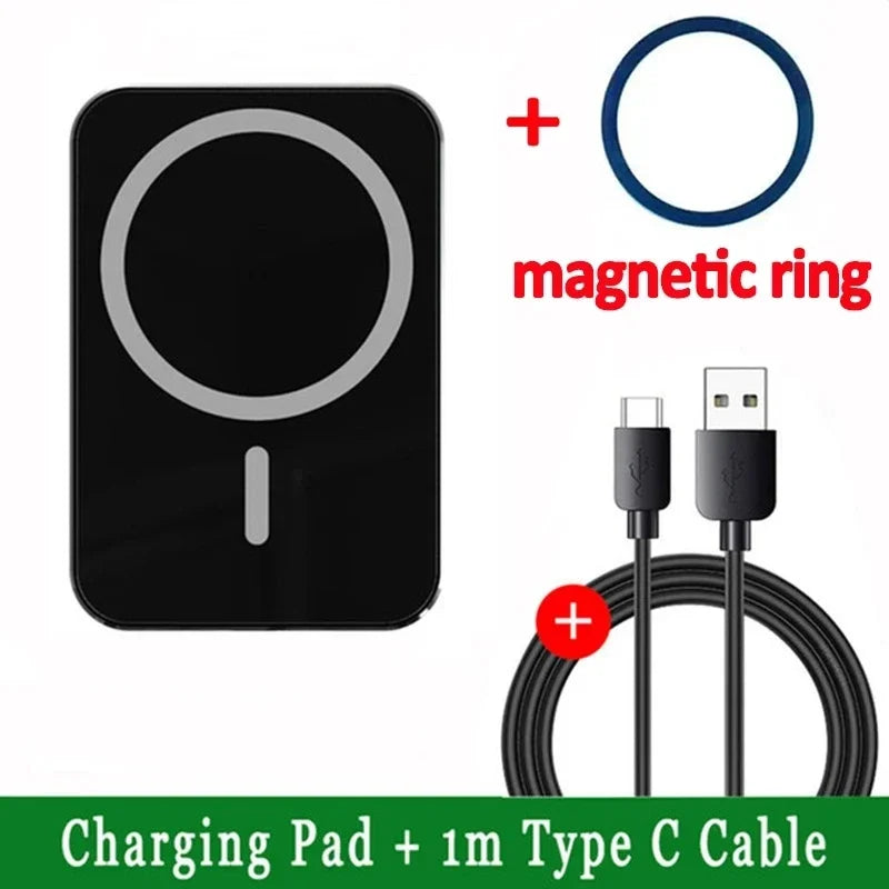 MagniMini™ – Compact Magnetic Wireless Car Charger & Holder