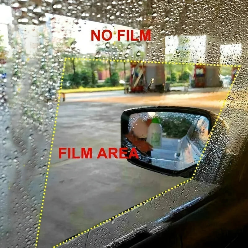 ClearView™ Mirror Film – Anti-Fog, Anti-Rain Nano Protection