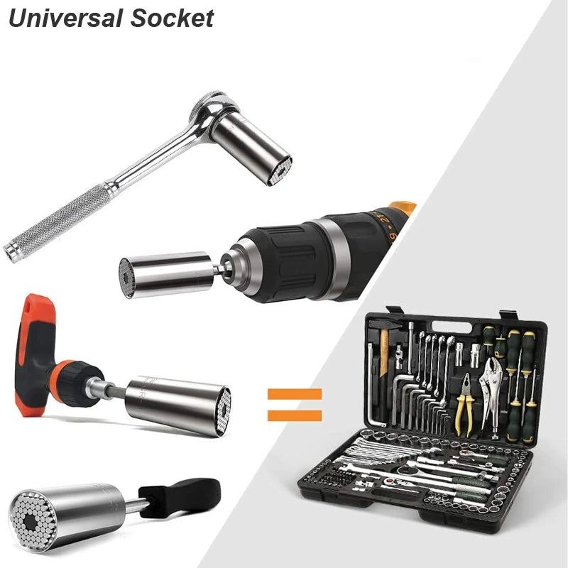 UniGrip™ Universal Socket Wrench Set