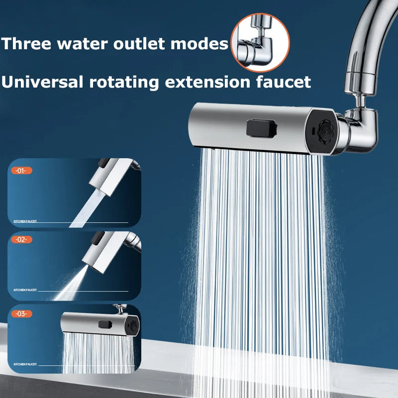 Kitchen Waterfall Faucet Booster™ – Stronger Flow, Cleaner Sink