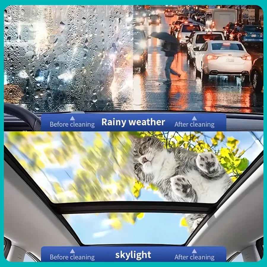 ClearShield™ Glass Paste – Hydrophobic Windshield Protector