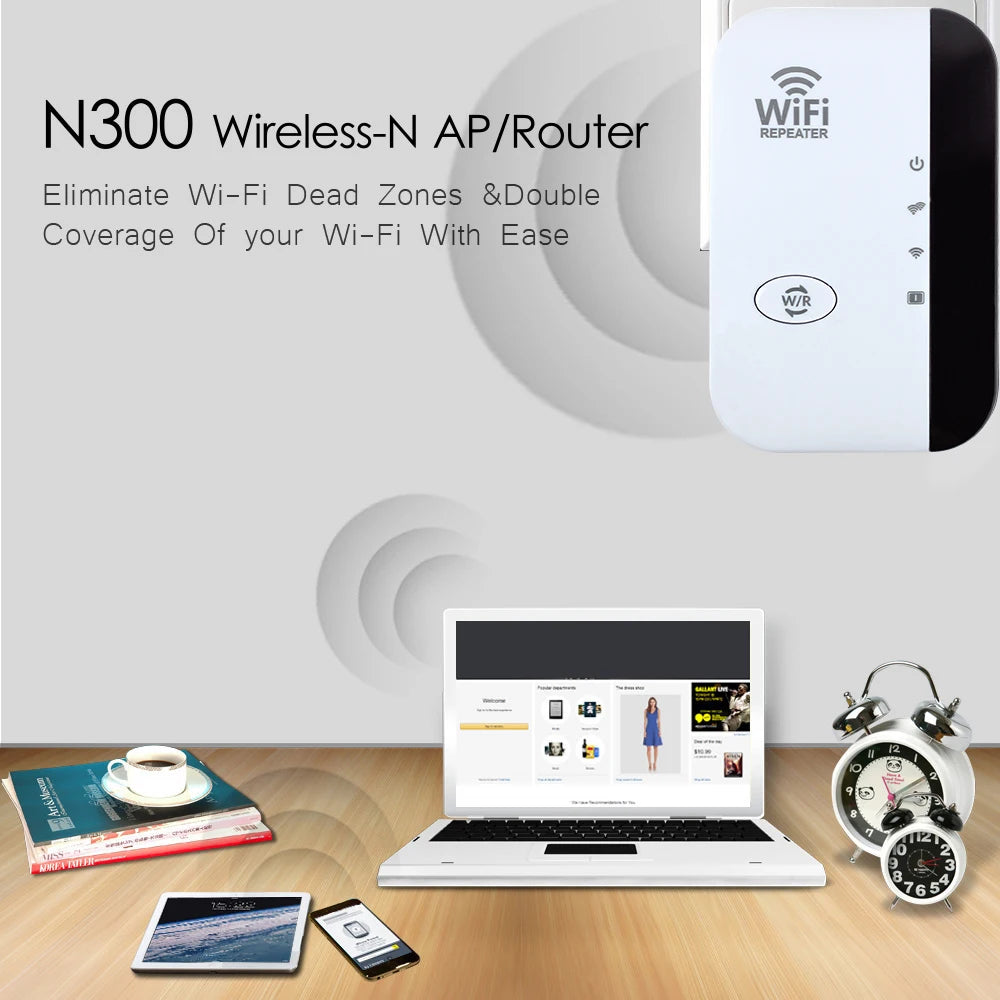 FENVI™ 300Mbps WiFi Repeater