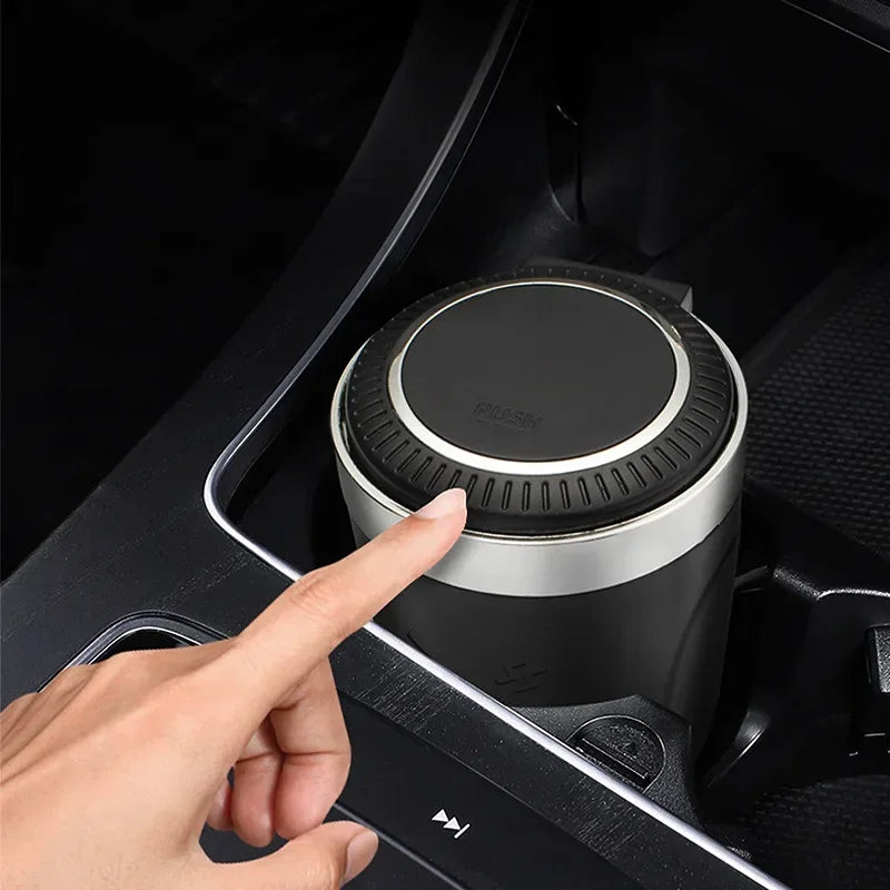 GlowAsh™ – One-Click Car LED Ashtray