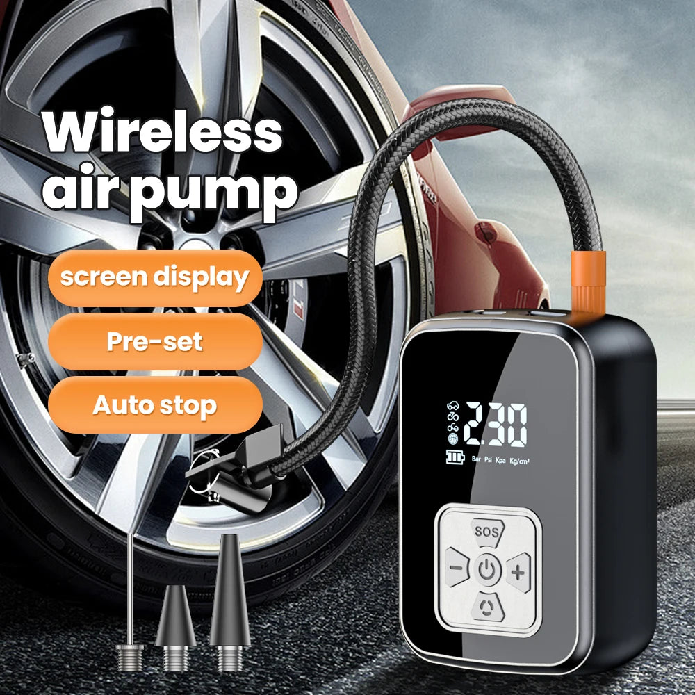 AirMax™ Portable Tire Inflator – Digital & Intelligent Pump