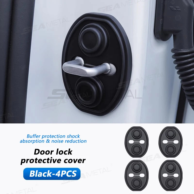 DoorSoft™ Silicone Cushion – Shockproof & Noise-Reducing Car Door Protector