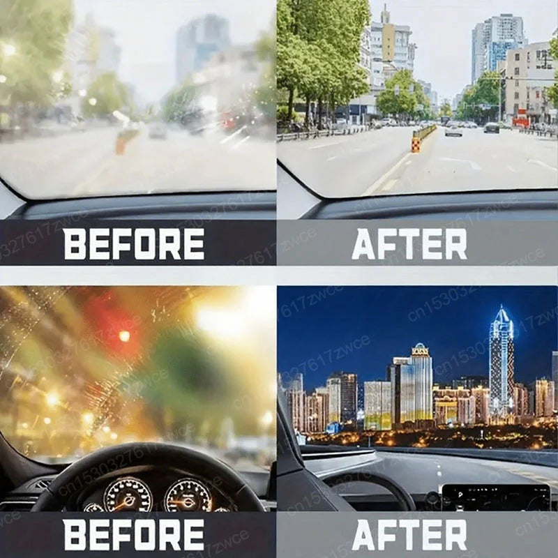 GlassRenew™ Coating Kit – Crystal-Clear, Anti-Rain Windshield Protection