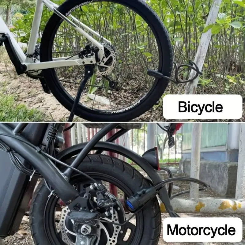 Heavy-Duty Bike & Motorcycle Lock