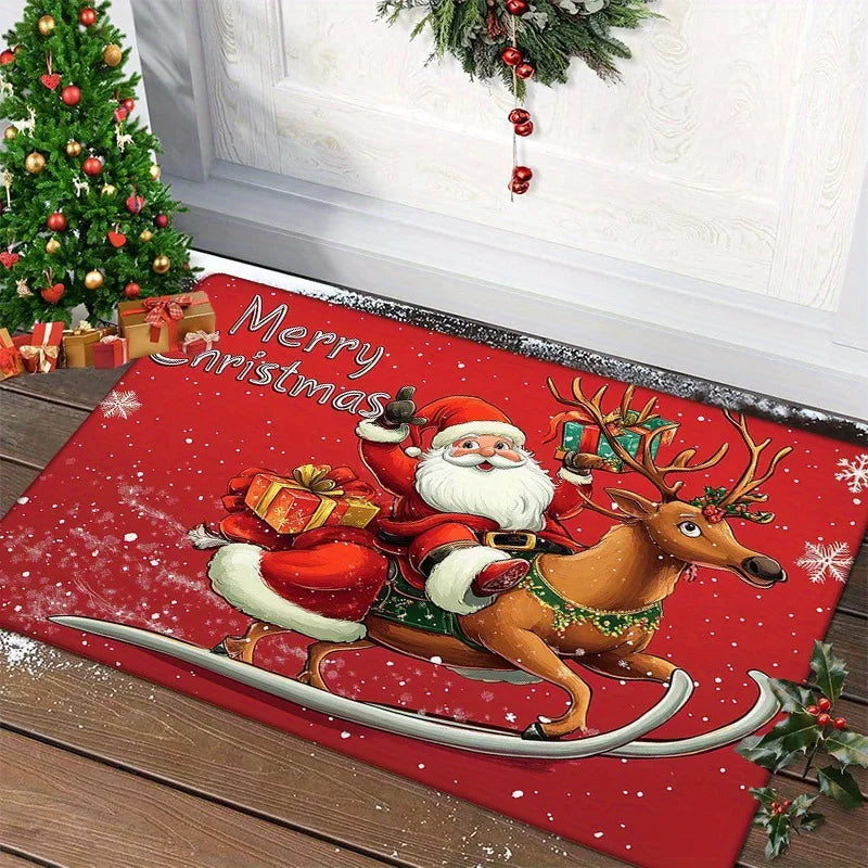Christmas Santa Door Mat