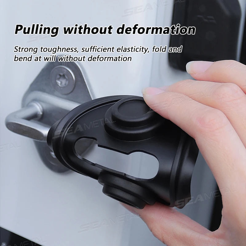 DoorSoft™ Silicone Cushion – Shockproof & Noise-Reducing Car Door Protector