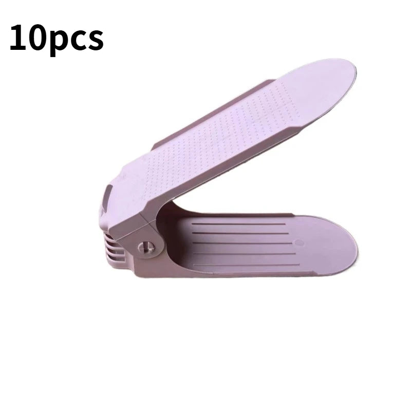 Adjustable Double-Layer Shoe Rack™