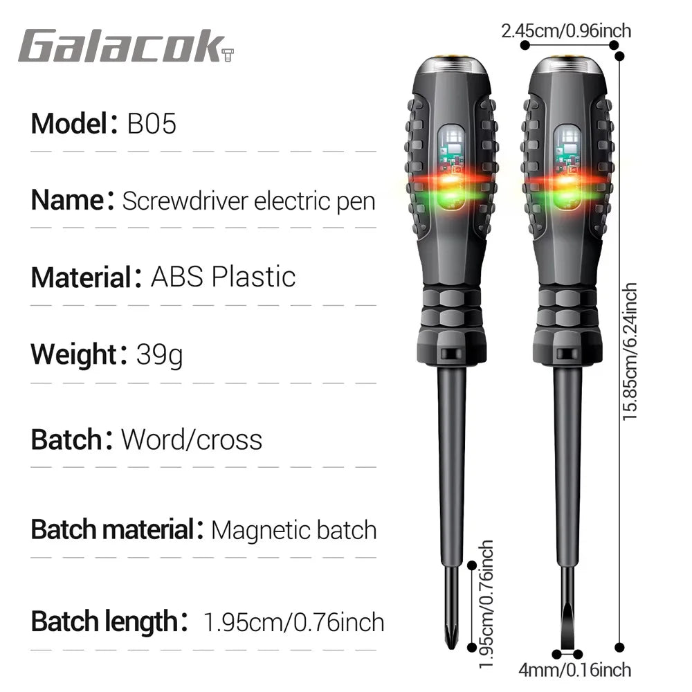 VoltCheck™ Electric Test Screwdriver – Safe & Accurate Voltage Tester