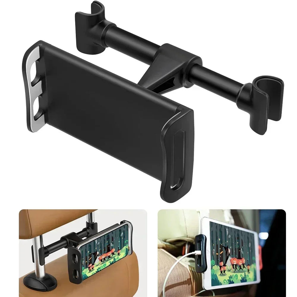 TabMount360™ – Universal Car Headrest Tablet Holder
