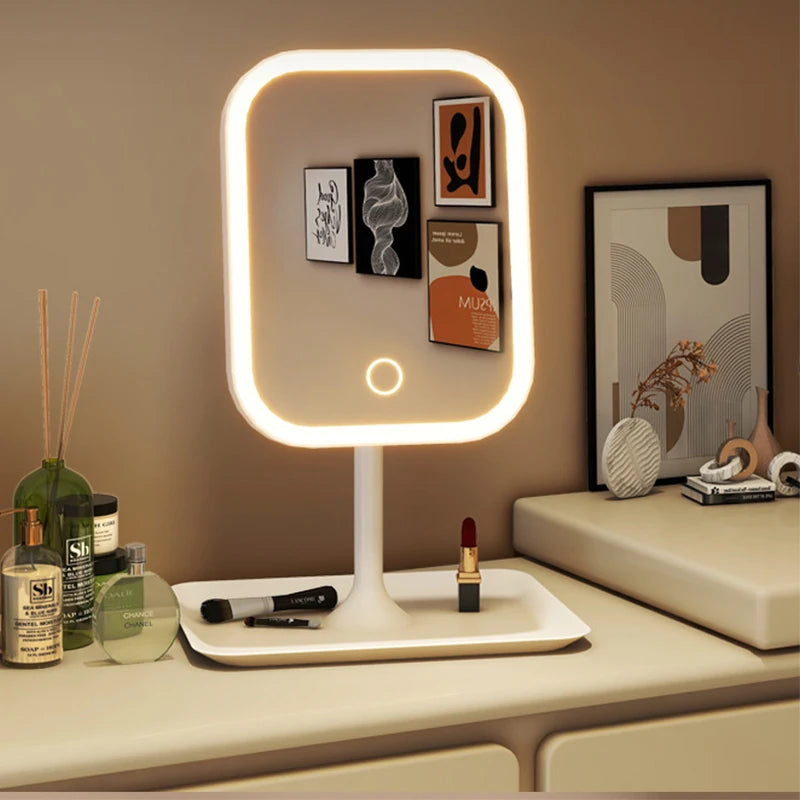 GlowVanity™ 3-Color LED Makeup Mirror