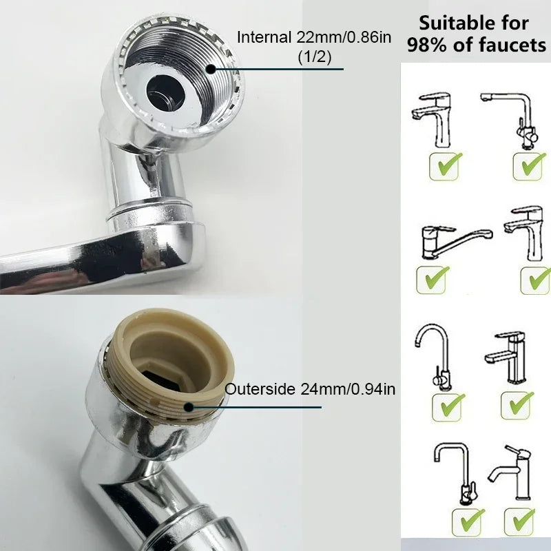 Faucet Spray Booster – More Pressure, Less Water Waste
