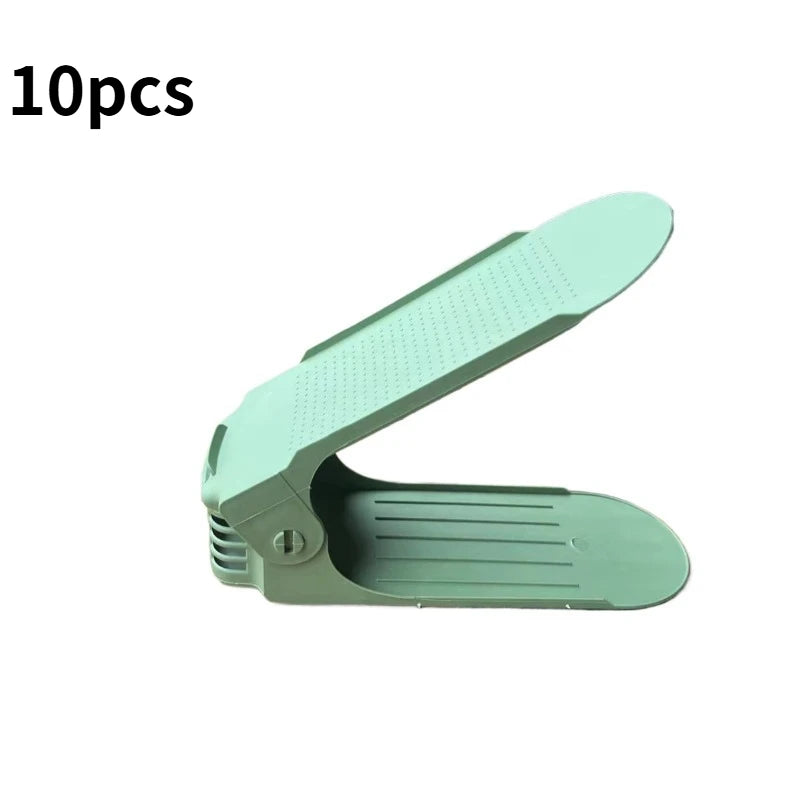 Adjustable Double-Layer Shoe Rack™