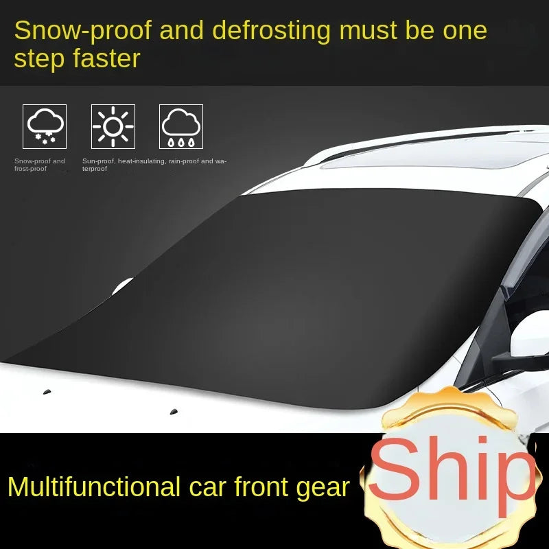 MagniShield™ – Magnetic Car Sun & Snow Cover