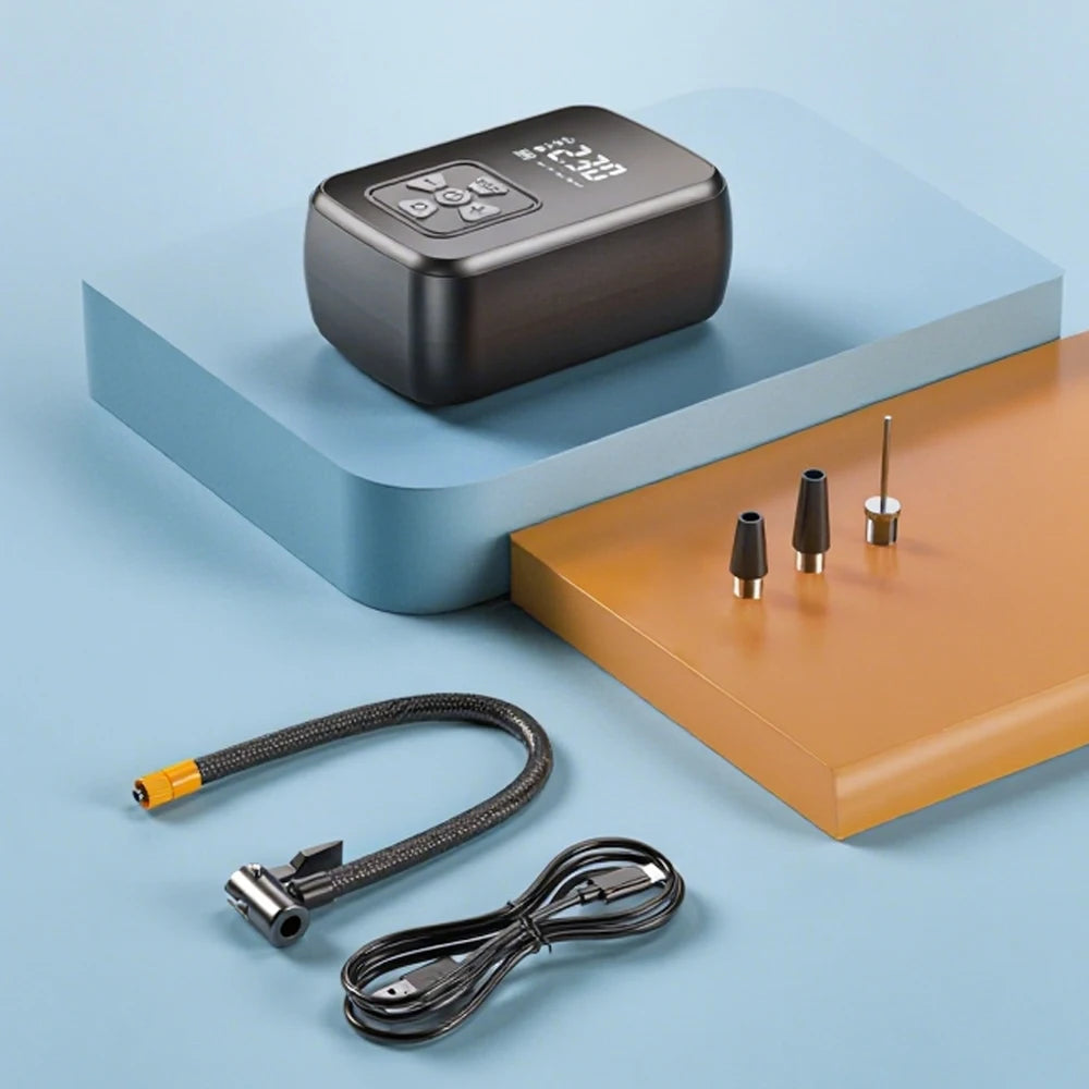 AirMax™ Portable Tire Inflator – Digital & Intelligent Pump